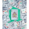 thumbnail image 3 of 1 Standard Deck of Silver Foil Plastic Poker Cards, Waterproof Playing Cards, 3 of 6