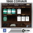 thumbnail image 2 of Detroit Iron OEM 1968 Corvair Shop Manuals, Body Manual, Sales Data & Parts Book Kit on USB, 2 of 3