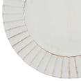thumbnail image 4 of Saro Lifestyle Ruffled Design Charger Plates (Set of 4), 4 of 4