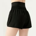 thumbnail image 4 of Feimerou Running Shorts for Women with Liner High Waisted Tummy Control Athletic Shorts Gym Workout Shorts Zipper Pockets S-4xl, 4 of 6