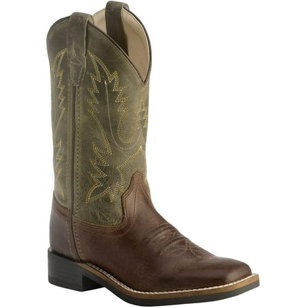 

Cody James Boys Stitched Western Boot Square Toe Barnwood 11 D(M) US