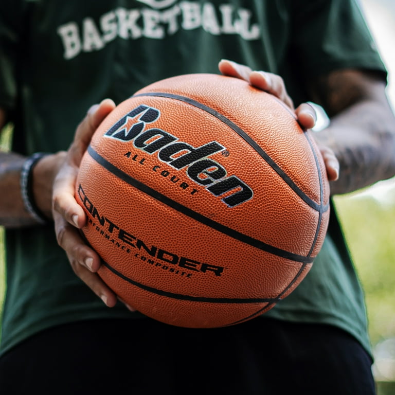 Composite Basketball, Official Junior Size, Brown Composite Basketball, Official Junior Size, Brown