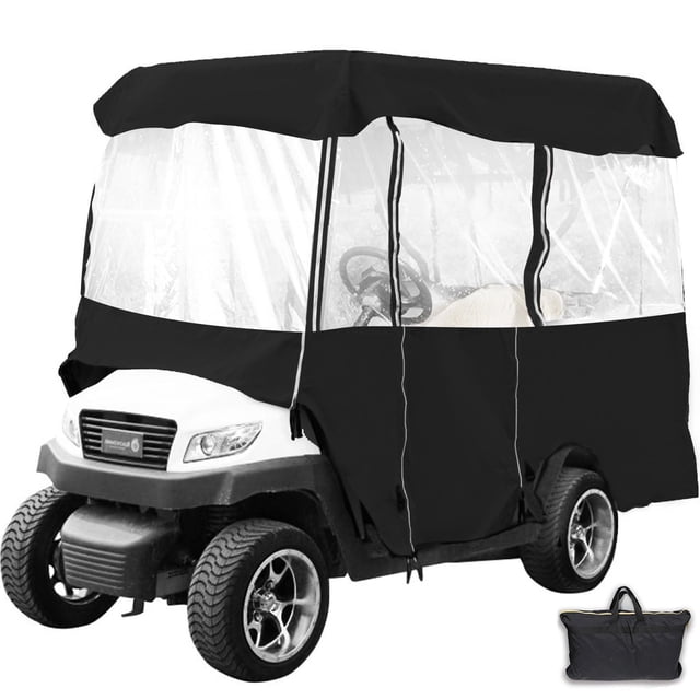 Carrito de golf VEVOR para 4 personas, 300D, impermeable, 220 x 110 x 1