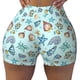 thumbnail image 2 of Fotbe Sea Shells 2 Shorts Sin Costuras – Shorts Deportivos de Cintura Alta para Mujer, Elásticos para Gimnasio, Yoga, Running o Ciclismo-Small, 2 of 8