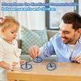 thumbnail image 5 of Novelty Tops Forever Spinning Tops Toy Circle Fidget Suspended Exclamation Mark，Fun Birthday Party Supplies Gifts Fidget Motion Table Toy, 5 of 5