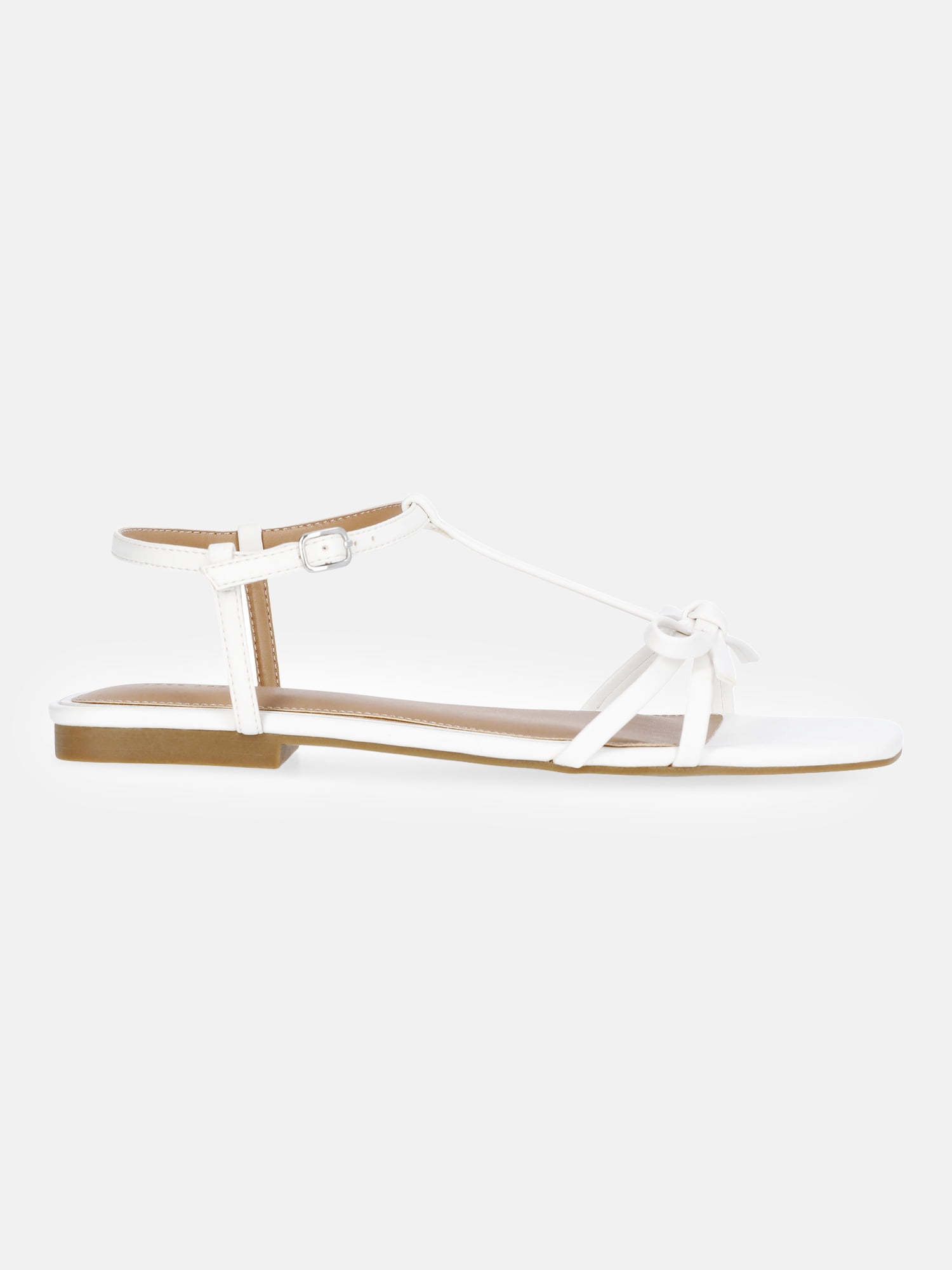 Free Assembly Women's Flat Sandals with Bow