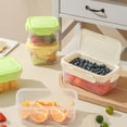 thumbnail image 3 of Sunjoy Tech Refrigerator Crisper Saver Containers Stackable Food Storage Box BPA-Free Easy to Clean Odor-Free Kitchen Organizer for Fruits Vegetables Meats, 3 of 8