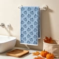 thumbnail image 6 of Fall Thanksgiving Kitchen Towels,Pumpkin Printed Soft Absorbent Dish Towels,Harvest Season Decorative Hand Towels For Kitchen Counter Home Decor,2Pcs.Blue, 6 of 6