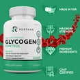 Restore Glycogen Control Capsules, Maximum Strength Official, Glycogen
