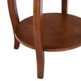 thumbnail image 3 of Powell Furniture Powell Hazelnut Round Shelf Table,, 18"L x 18"W x 24"H, 3 of 5