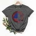 thumbnail image 2 of Axiiglly T Shirts for Women Flag Print Cotton Shirts Casual Crew Neck 4th of July T-Shirt Patriotic Graphic Tee Independence Day Short Sleeve Tops, 2 of 8