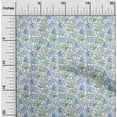 thumbnail image 2 of oneOone Cotton Jersey Medium Blue Fabric Travel Sewing Craft Projects Fabric Prints By Yard 58 Inch Wide, 2 of 4