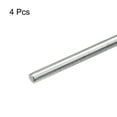 thumbnail image 3 of Uxcell Fully Threaded Rod M5 x 180mm 0.8mm Thread Pitch 304 Stainless Steel Right Hand Threaded Rods Bar Studs 4 Pack, 3 of 4