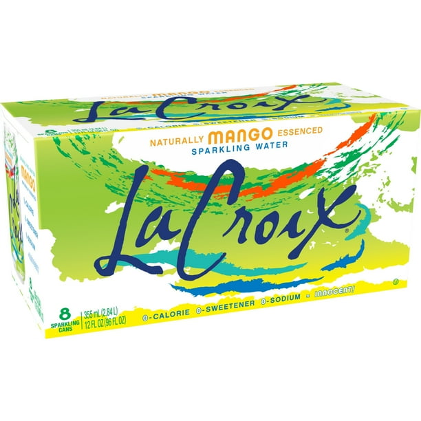 LaCroix Mango Sparkling Water 8pk/12 fl oz Cans, 8 / Pack (Quantity