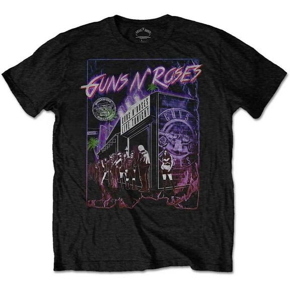 Guns N' Roses Unisex T-Shirt Sunset Boulevard (Medium)