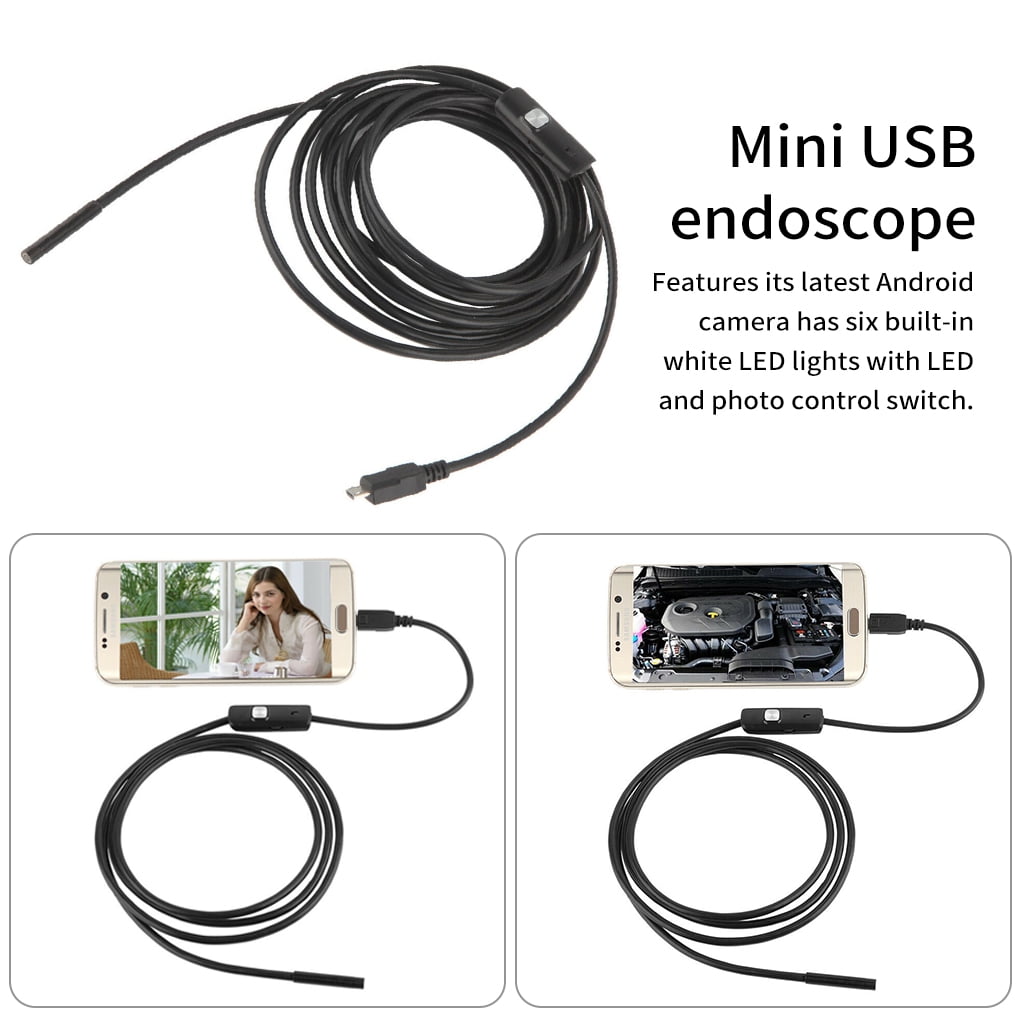 Endoscope Camera Phone USB Inspection Camera Computer IP67 Waterproof 5