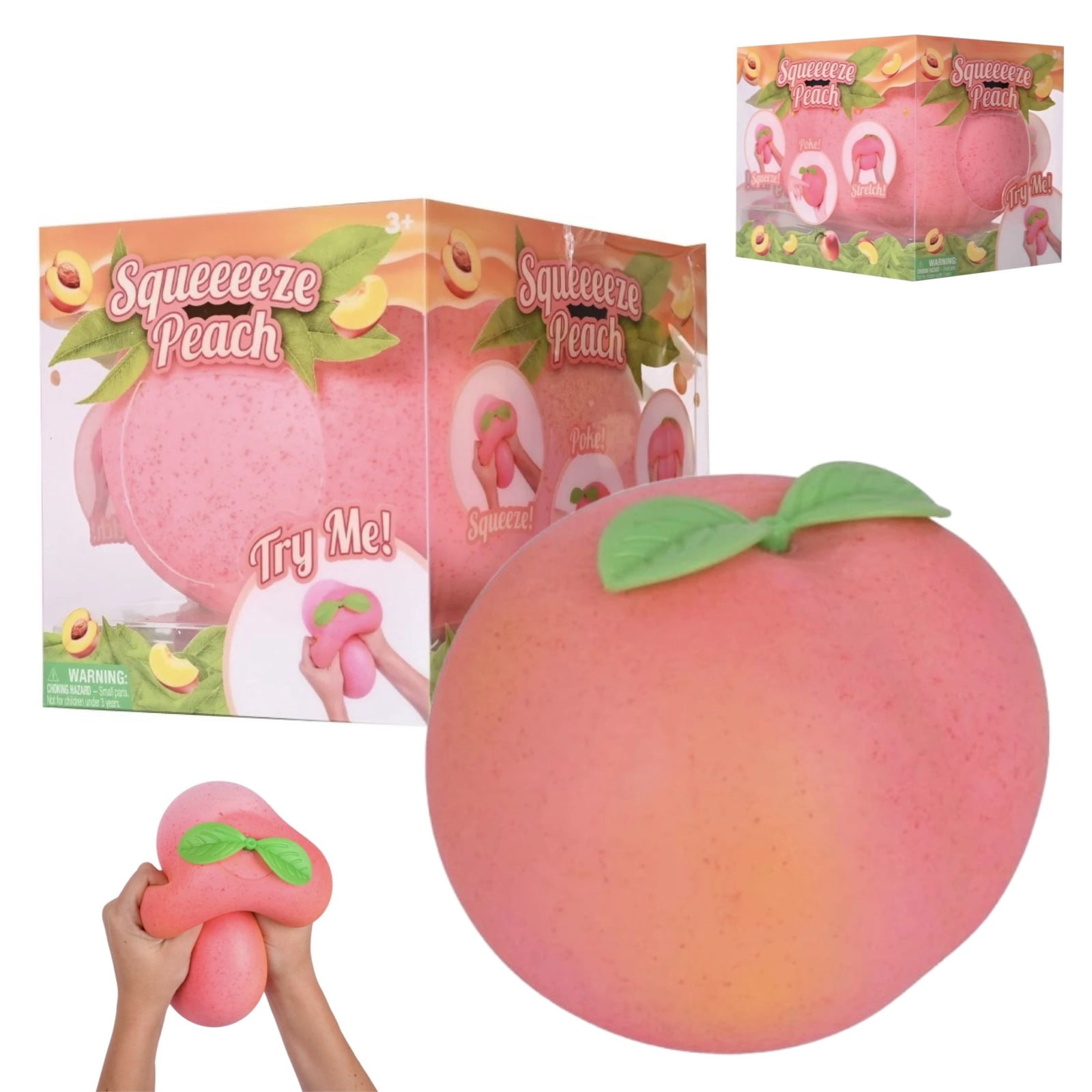 Giant Peach Squishy Toy - Slow Rebound Sensory Fidget Toy, Sensory Squeeze Toy for Relaxation, Stress Relief for Adults