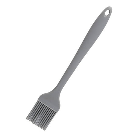 

50PCS Barbeque Oil Brush Outdoor BBQ Grill Roast Portable Silicone Oil Brush Cooking Baking Tool Grey White