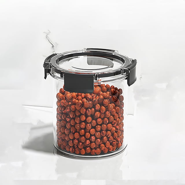 Leftover Storage Lunch Storage Food Containers Storage Containers Freezer Storage Pantry Organization Sealed Jar Pet Storage Jar Sealed Light Luxury Vintage Storage Jar Food Storage Sealed Jar