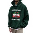 thumbnail image 2 of WXLWZYWL Uglu Christmas Hoodies for Men Gnome Hooded Sweatshirt Novelty Sweater Elf Long Sleeve Pullover Loose Fit Drawstring Hoodie, 2 of 4