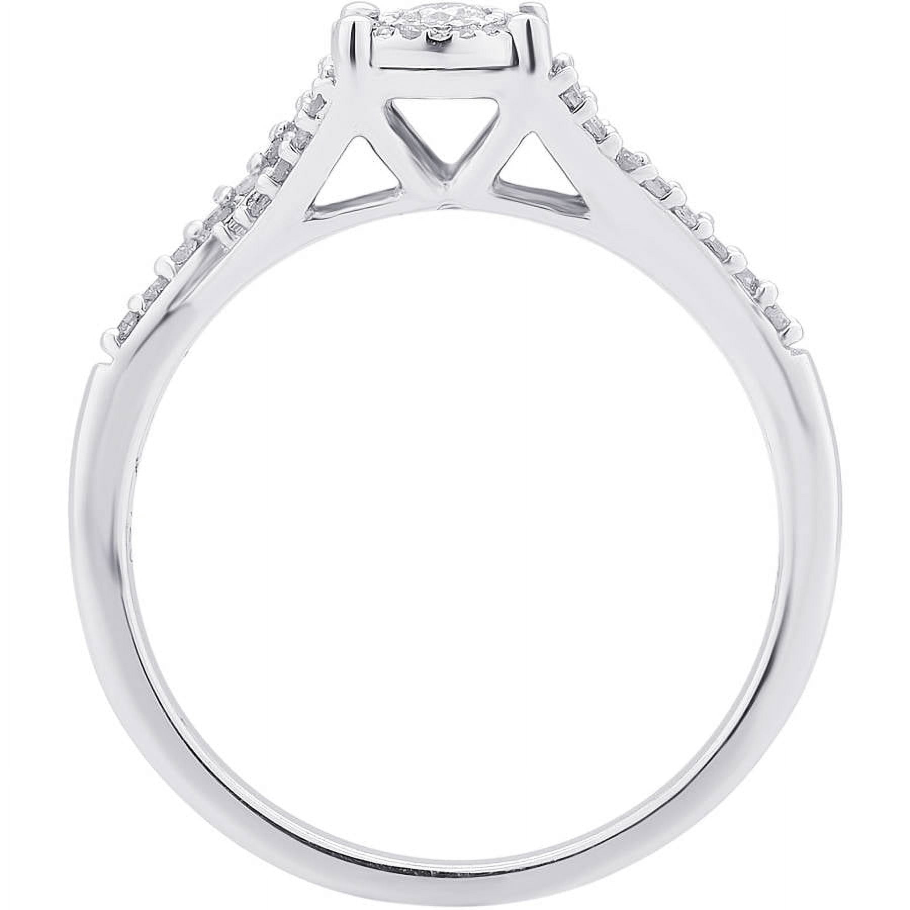 1/4 Carat T.W. Diamond Sterling Silver Promise Ring