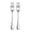 2PCS Forks, variant on Knubmt Pack of 2 Stainless Steel Forks Silverware Cutlery Forks Dinner Forks Set for Home, Kitchen, Restaurant