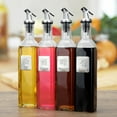 thumbnail image 3 of iaksohdu Oil Bottle Pourer Durable Leak proof Top Olive Oil Dispenser for Kitchen, 3 of 8