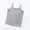Gray, variant on OGLCCG Girls Tank Tops Cotton Lace Trim Tagless Camisole Sleeveless Spaghetti Undershirts for Gymnastics Dancewear