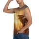 thumbnail image 3 of Fotbe Castle Cool Fire Dragon Men's Camiseta sin Mangas Estampada para Hombres, Playera Casual para Gimnasio, Entrenamiento, Playa-X-Large, 3 of 7