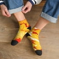 thumbnail image 3 of Pofeuu Autumn Maple Leaves Print 30cm Socks, Adult Running Hiking Socks for Youth and Adult, 3 of 7