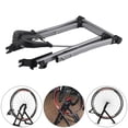 thumbnail image 4 of Bike Bicycle Wheel Truing Stand, Sturdy Durable Frame, Foldable Design, Twist Knob, Front & Rear Notches Suitable for 100MM Front Flower Drum Drive, 135MM Back Flower Drum Drive, 4 of 7