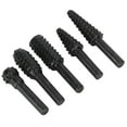 thumbnail image 4 of Woodworking File, 5PCS/Set High Efficiency Wood Carving File Rotating Embossed Grinding Head With Universal Round Shank For Craft DIY, 4 of 8