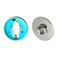 thumbnail image 1 of Penguin and Baby Chick Nestling Metal 1.1" Tie Tack Hat Lapel Pin Pinback, 1 of 5