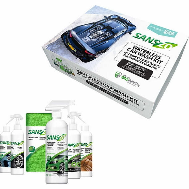 SANSZO High Performance Waterless Car Wash Kit Walmart.ca