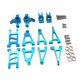thumbnail image 4 of Repuestos para coche RC 1:14 para 14301, 14302 y 14303, accesorio para copa de dirección delantera y trasera Azul, 4 of 9