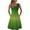 Green, variant on AOOCHASLIY Sun Dresses for Women Clothes Beach Casual Summer Tank Sleeveless Knee Length Pleated Sun Dresses Tie-Dye Gradient Rainbow Floral Print Dress