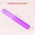 thumbnail image 4 of 2 Uds Estuches para Cepillos de Dientes Unique Bargains Morado 7.48'x1.06', 4 of 7