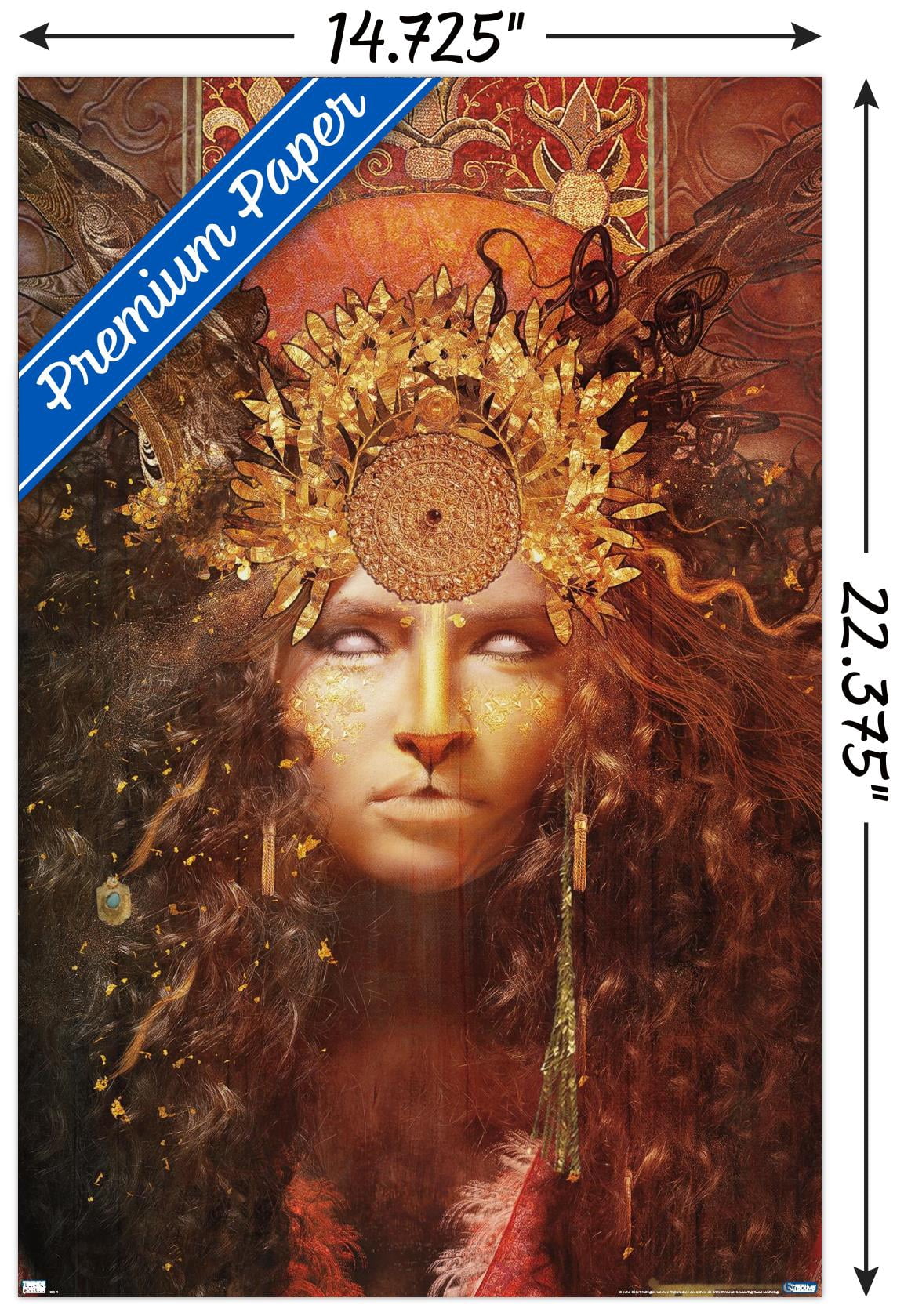 Jena DellaGrottaglia: Cosmic Zodiac - Leo Wall Poster, 14.725" x 22.375"