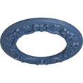 thumbnail image 3 of Ekena Millwork 12 1/4"OD x 7 1/2"ID x 7/8"P Ribbon with Bow Ceiling Medallion (Fits Canopies up to 7 1/2"), Hand-Painted Americana, 3 of 6