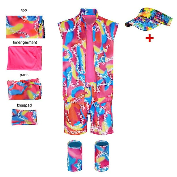 Caliente pelicula Aduit Kids Cosplay Barbie Ken disfraz Halloween juego de rol mujeres hombres ninos ninas ropa conjunto vacaciones playa traje de bano Walmart en linea
