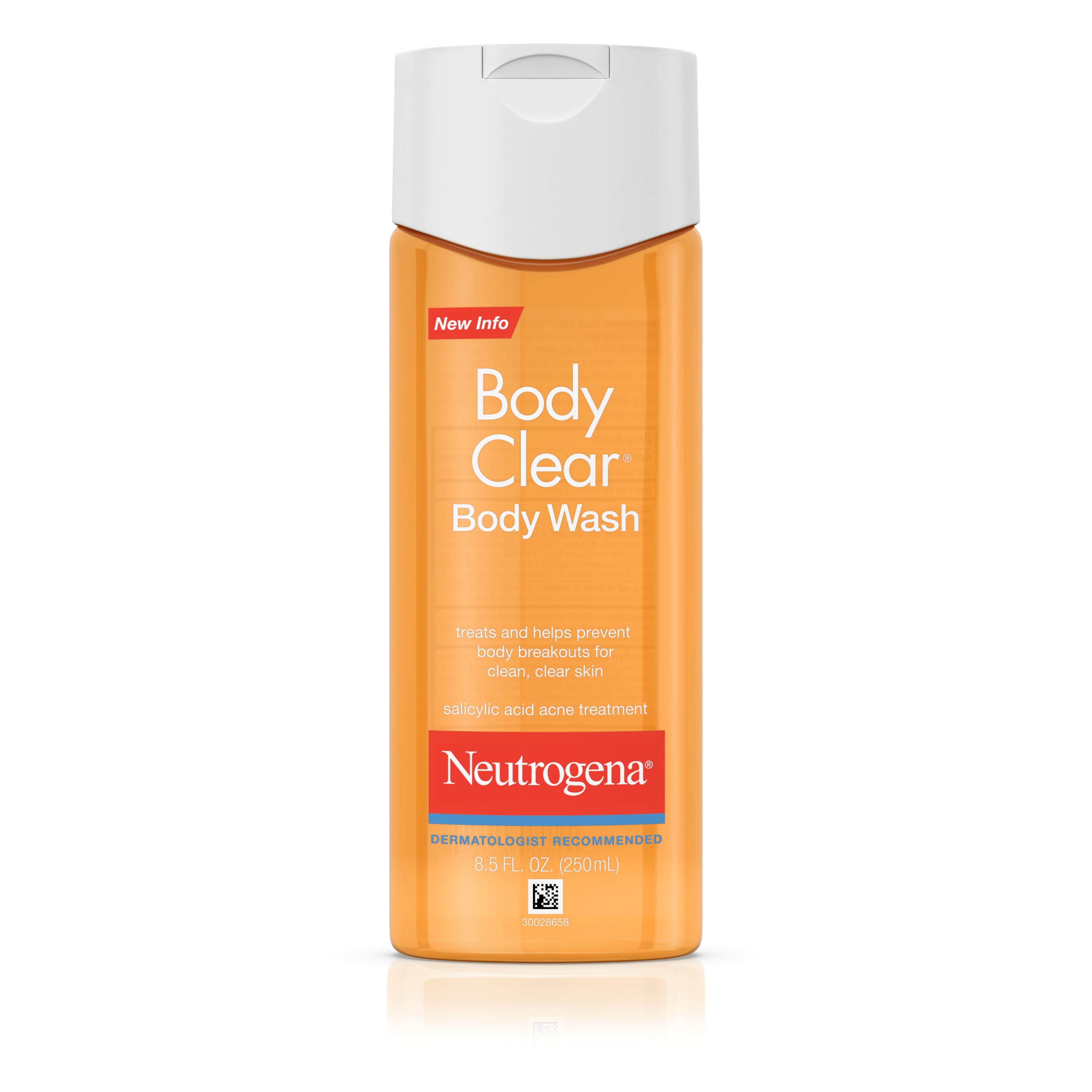 Neutrogena Body Clear Acne Body Wash with Glycerin, 8.5 fl. oz