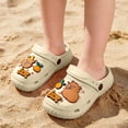 thumbnail image 2 of HGIEYS Slippers for Kids,Boys Girls Capybara Slides, Summer Clogs Garden Shoes,Toddler Animal Cartoon Sandals Slides 9.5-10 Years, 2 of 6