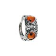 thumbnail image 1 of Anillo de ojo de búho Qarigey con brillo metálico amarillo ajustable, 1 of 6