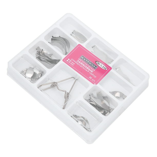 Dental Matrices Tool,36pcs Dental Sectional Contoured Sectional