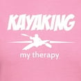 thumbnail image 3 of CafePress - Kayaking My Therapy Women's Dark T Shirt - Women's Traditional Fit Dark T-Shirt, 3 of 4