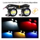 thumbnail image 2 of 12 Led Focos Tipo Xenon Niebla Auto Con Estrobo Para Moto, 2 of 7
