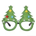 thumbnail image 1 of Decoraciones navideñas, juguetes para niños y adultos, gafas de asta de muñeco de nieve de Papá Noel, gafas decoradas de Navidad para vacaciones, 1 of 4