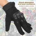 thumbnail image 5 of Uxcell Motorcycle Gloves Outdoor Full Finger Gloves Touch Screen Breathable Workout Gloves Black, XL, 5 of 7