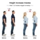 thumbnail image 2 of Plantilla para aumento de altura SQHT, talón de gel, elevador de zapatos para hombre y mujer, 2 of 7
