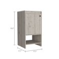 thumbnail image 6 of Plethoria Home 1-Shelf Freestanding Vanity Cabinet Light Gray, 6 of 7